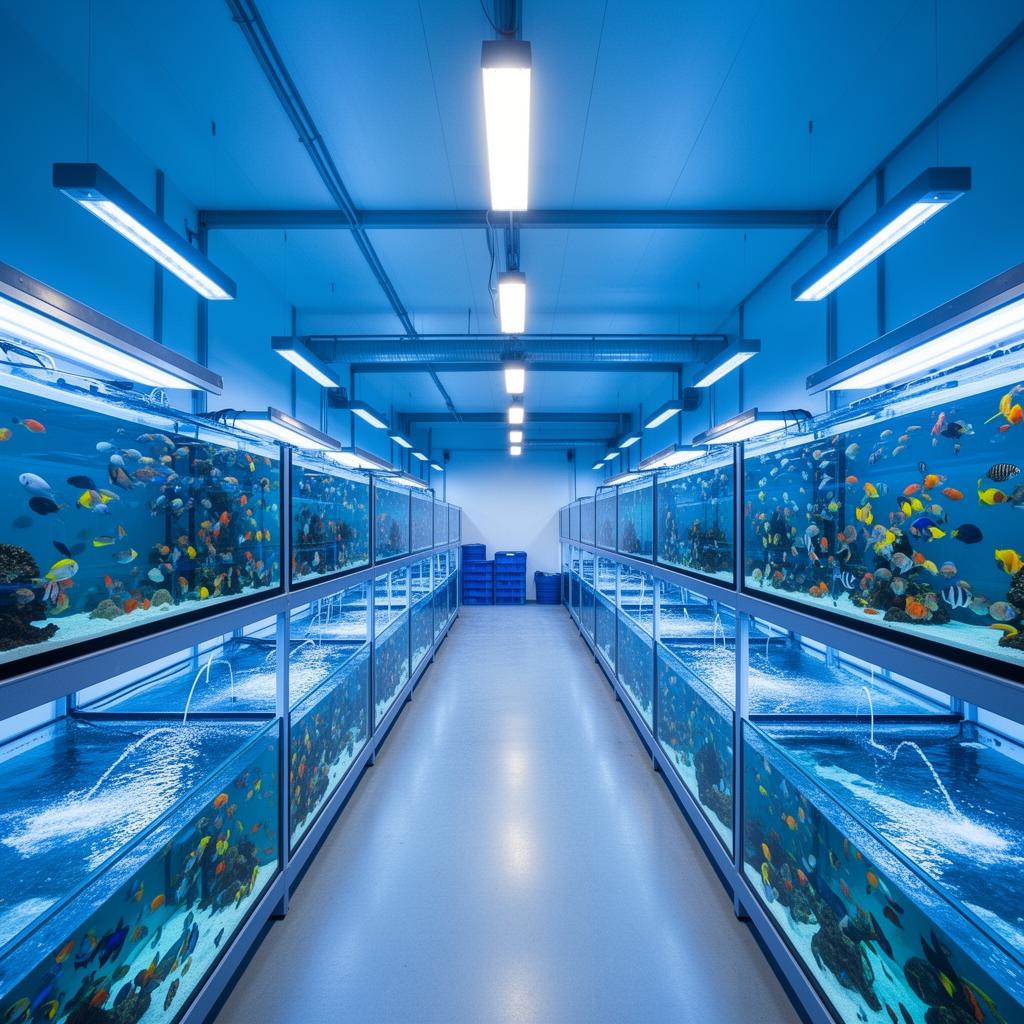 Fish export facility