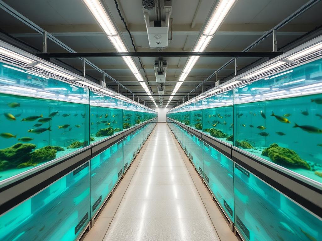 Controlled aquaculture environment